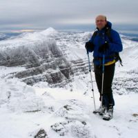 Roger Daly on Ruadh-stac Mor, Beinn Eighe (Sean Kelly)