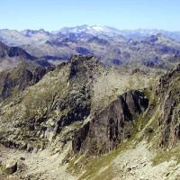 Looking back towards Aneto from Pic de Bessiero (Al Metelko)