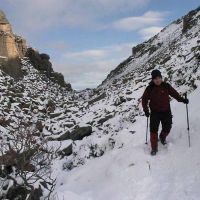 Brian at Chalamain Gap (Andrew Croughton)