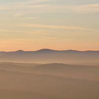 The Snowdonia skyline at sunset (Dave Bone)