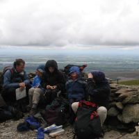 Windy at the top! (Martin Heaton)