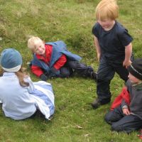 Phoebe, Alex, Owen and Cerys (Martin Heaton)