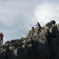 KMC on Tryfan (Andy Blakely)