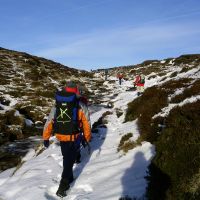 Crossing Kinder from Crowden (Phil Ramsbottom)