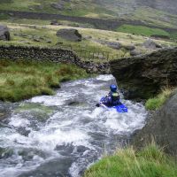 Jo finding a wet weather alternative in the Pass (Mark Furniss)