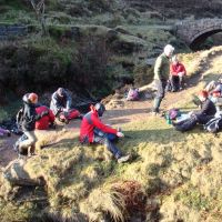 Three Shires Head lunch stop (Dave Shotton)