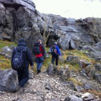 The final approach to Hutton Roof (Simon Robertshaw)