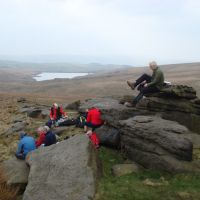 Hare Stones lunch stop (Dave Shotton)