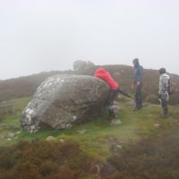 Moel Smytho boulder problem 1 (Dave Shotton)
