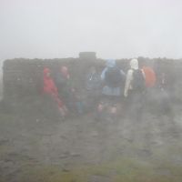 Peak 2 - Ingleborough in the murk (Dave Shotton)