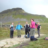 The final push - approaching Pen-y-ghent (Dave Shotton)