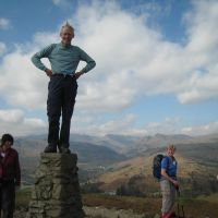 On top of Loughrigg (Roger Dyke)