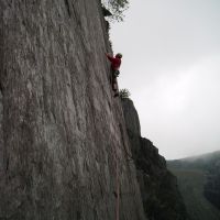 Duncan 'Looning the Tube' HVS 5b (Colin Maddison)