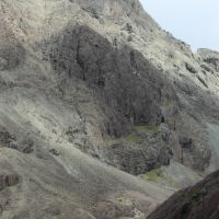 The pimples of the Inaccessible Pinnacle and An Stac with South Buttress lurking below (Dave Dillon)