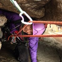 The damp tunnel pitch (Dave Dillon)