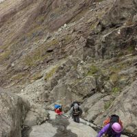 Threading the Cioch (Dave Dillon)