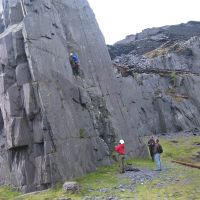 Jim Symon leading The Deceptive Dyke with great ease (Roger Dyke)