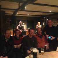 Inside the Clachaig after a long day of mixed climbing on Bidean Nam Bean (Emily Pitts)