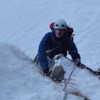 Steve on Raeburns Route IV,4 SCNL Fri (Andy Stratford)