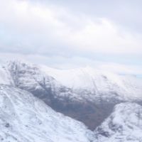 Aonach Eagach from half way up Raeburns Route (Andy Stratford)