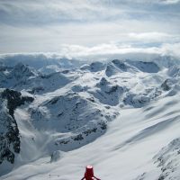 View from Mont du Vallon near Meribel (Roger Dyke)