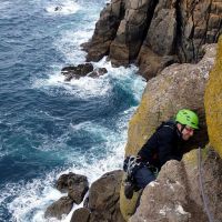 Andy on Red Wall (Dave Wylie)