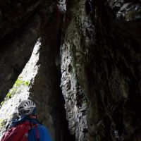 Setting off up the chimney (Nick A)