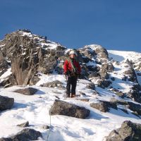 James on Ledge Route (Gareth Williams)