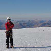 James on yet another blue sky day on The Ben (Andy Stratford)