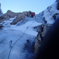 Rest day on an icefall (Jo Sayers)