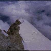 Dome des Ecrins from the Barre in 1984, taken by Chris Thickett (Chris Thickett)