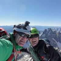 Andy and Steve - Barre Des Ecrins Summit (Steve Graham)