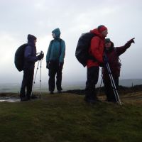 Making another point on Lord's Seat (Rushup Edge) (Dave Shotton)