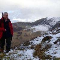 Chris on Fleetwith Edge (Dave Wylie)