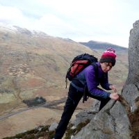 Christine scrambling (Dave Wylie)