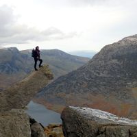 Andy on the cannon (Dave Wylie)