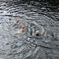 Bathing Beauties in the quarry pool (Dave Wylie)