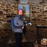 Michelle in the Spanish Shrine (Dave Wylie)