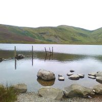 Sunday stroll - Llyn Dwythwch below Foel Goch (Dave Shotton)