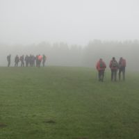 Walking into the mist (Dave Shotton)