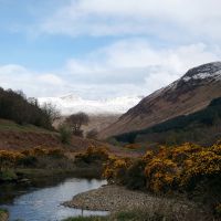 View from Glen Rosa Campsite to Beinn Nuis (Dave Wylie)