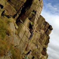 Andy S leading Nozag VS 4c (Simon Robertshaw)