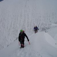 Andy Stratford and Jim Symon on Ledge Route (II) (Colin Maddison)