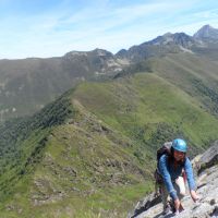 Dent D'Orlu climbing (Duncan Lee)