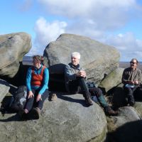 Elevenses on Kinder North Edge (Dave Shotton)