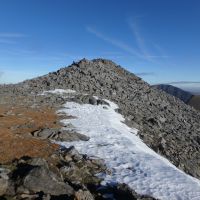 An elusive snow patch on Elidir Fawr (Dave Shotton)
