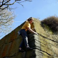 Dan on Green Arête (Dave Wylie)