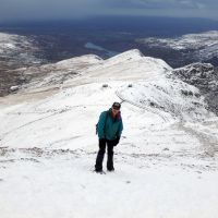 Lester on the Llanberis Path up Snowdon (Dave Shotton)