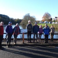 Assembling by the pond in Brinscall (Dave Shotton)