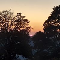 Sunset from the Don Whillans hut (David Rainsbury)